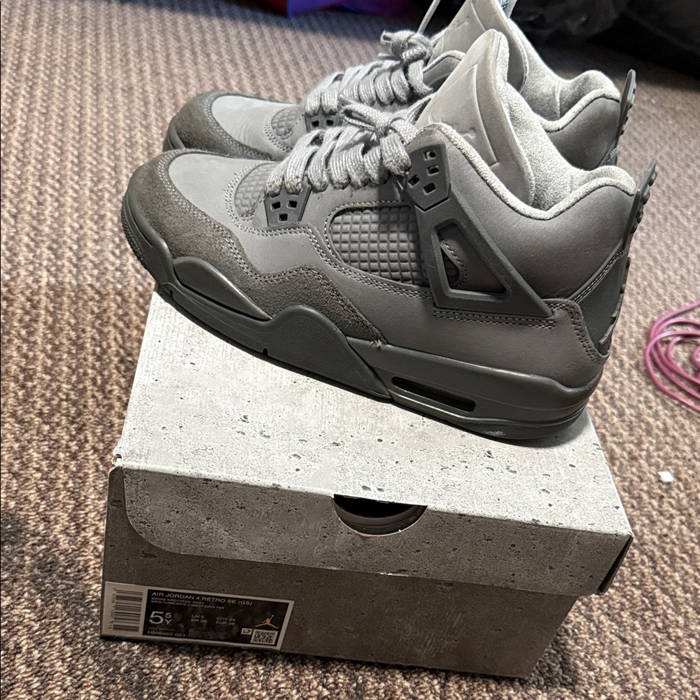 Jordan Kids Gray Sneakers